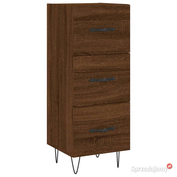 Szafka brązowy dąb 345x34x90 materiał Warszawa
