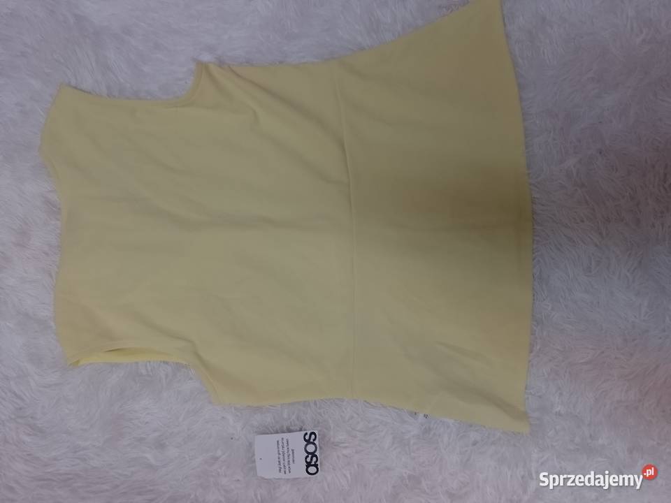 4042 ASOS Design Żółta kamizelka letnia z Kraków