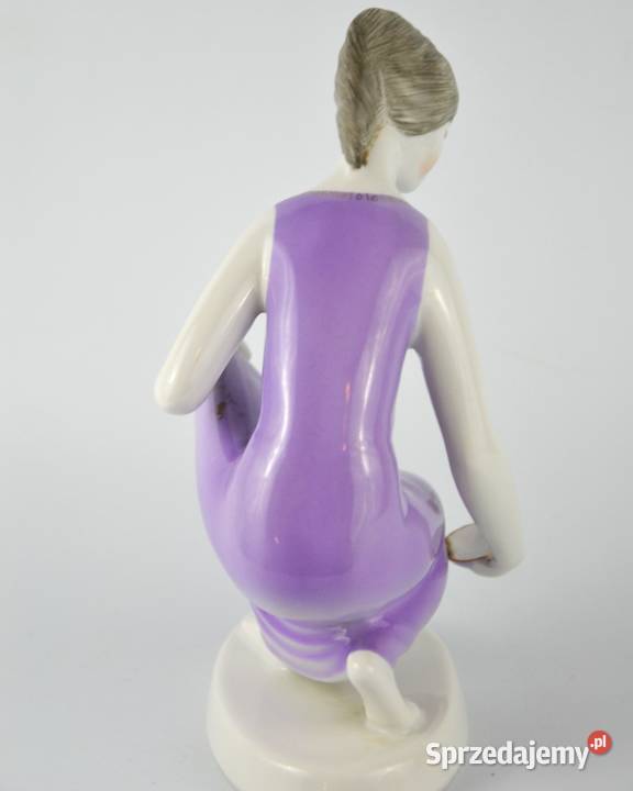 Vintage z połowy XXw Kolekcjonerska figurka