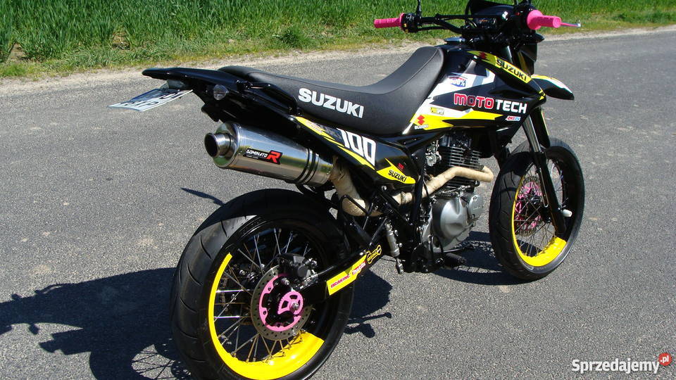 Suzuki DR 125 SM SUPERMOTO ZamianaSprzedaż benzyna kujawsko-pomorskie Golub-Dobrzyń