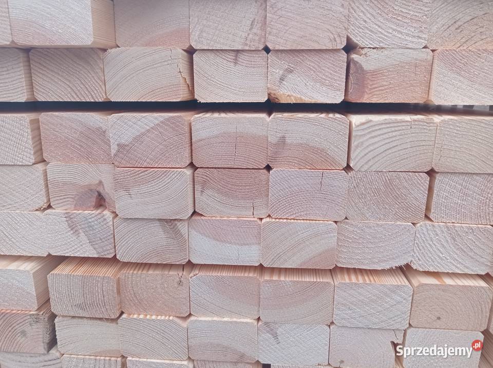 ŁATY SUCHE strugane sosna 4m 004x006 Brzeźno