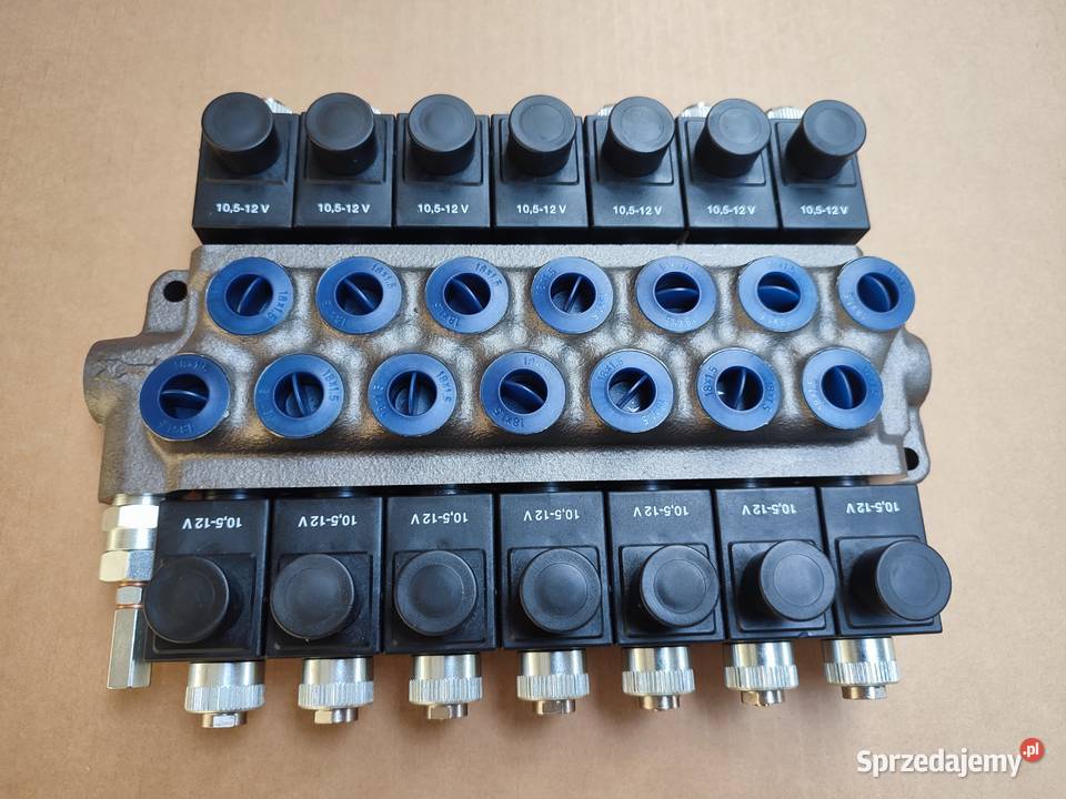 Rozdzielacz hydrauliczny 7 sekcji 12v pomorskie Słupsk