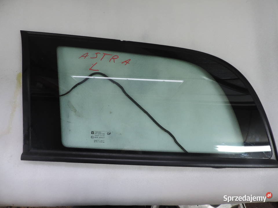 SZYBA KAROSERYJNA LEWA TYLNA OPEL ASTRA 2 KOMBI