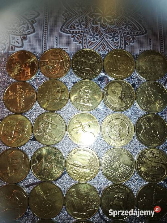 Monety 2 okolicznościowe 1999zestaw 82 sztuki