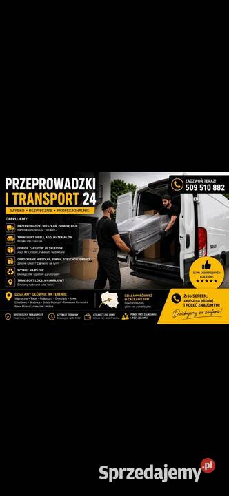 IVECO MAXI PRZEPROWADZKI TRANSPORT szafa sofa Kowalewo Pomorskie