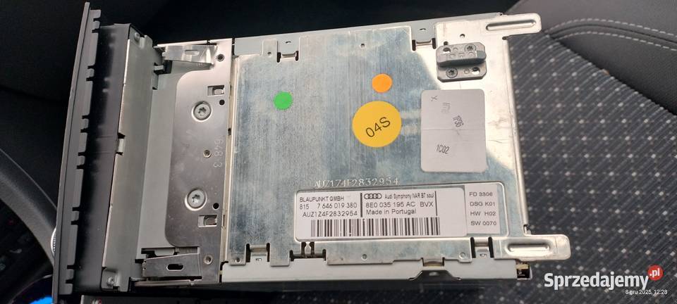 Radio Audi Symphony ze zmieniarką 6CD Audi A4 B6 Bydgoszcz