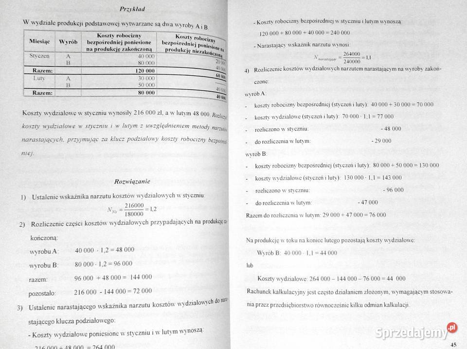 Podstawy rachunkowości zarządczej i controllingu miękka Chełm