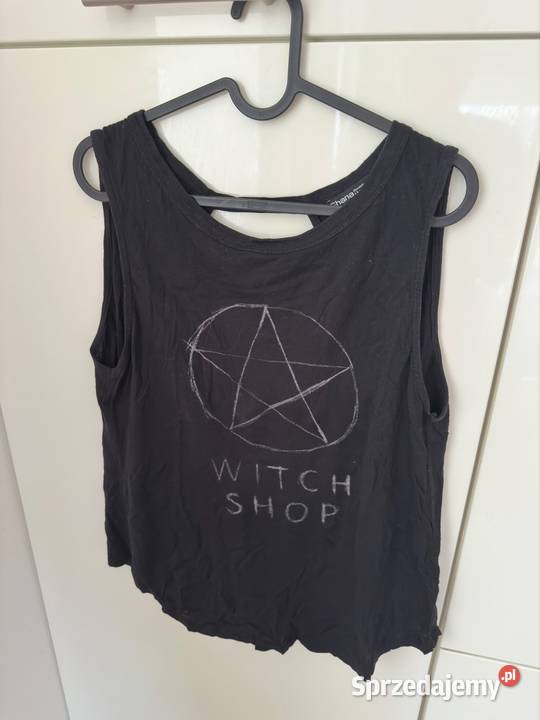 Czarna podkoszulka Vintage Goth L Gdańsk