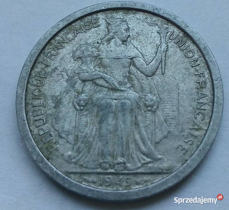 NOWA KALEDONIA2 FRANKI1949 rPARISAL Kolekcje Legionowo
