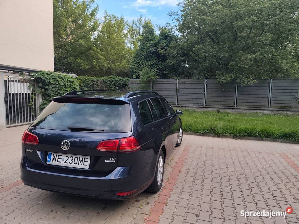 Volkswagen Golf 16 TDI BMT Trendline EU6 Rok produkcji 2016 Warszawa
