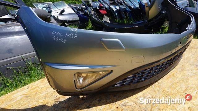 CIVIC VIII UFO ZDERZAK PRZÓD HALOGENY XENON SMJ7 Zbierkowo