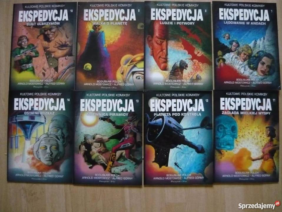 15 Tomów KULTOWE POLSKIE KOMIKSY Ekspedycja mazowieckie