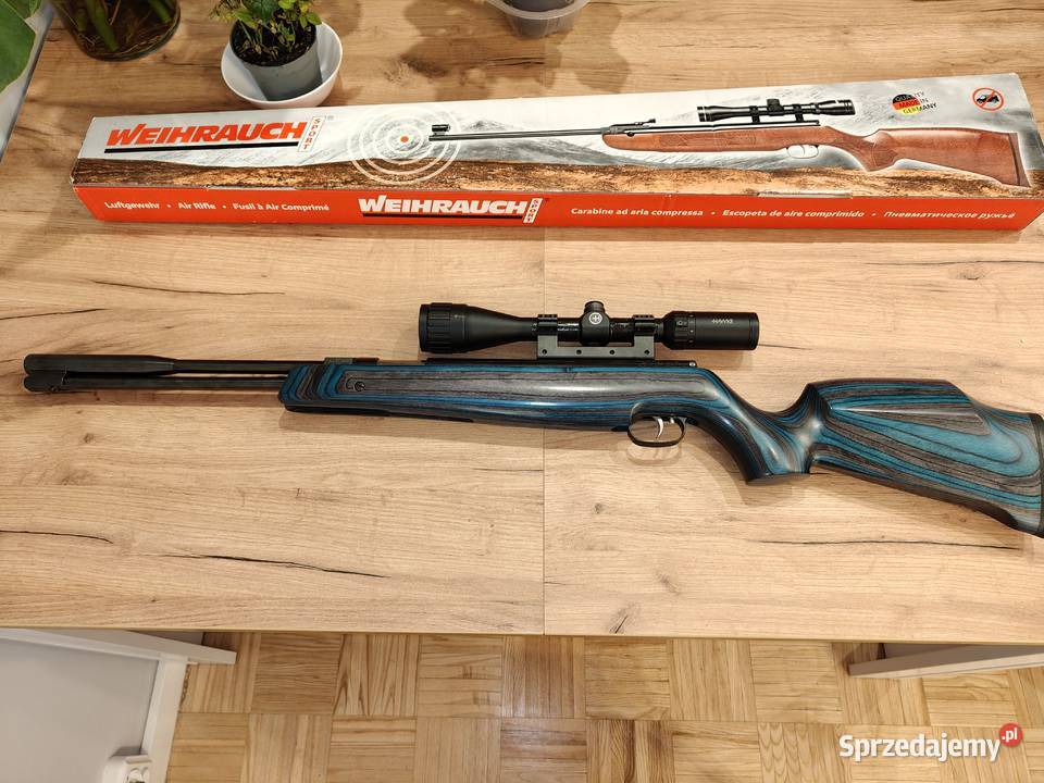 Karabin wiatrówka Weihrauch HW 97 K Niebieski Warszawa sprzedam