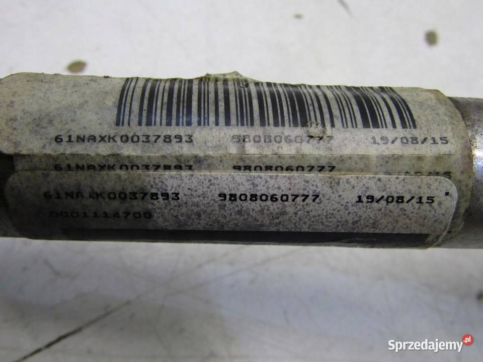 KOLUMNA KIEROWNICZA PEUGEOT 308 T9 9808060777 lubelskie sprzedam