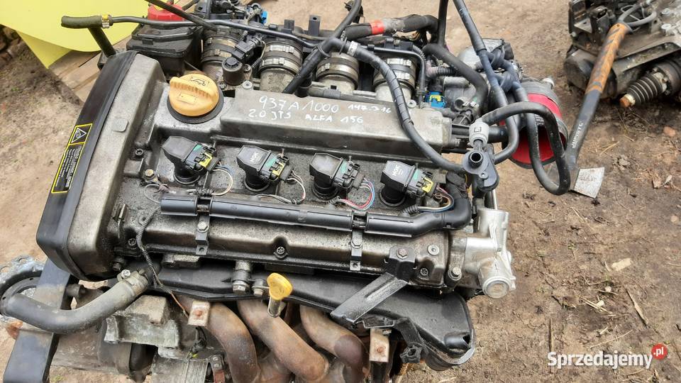 silnik kompletny 20 JTS 937A1000 Alfa Romeo 156 dolnośląskie