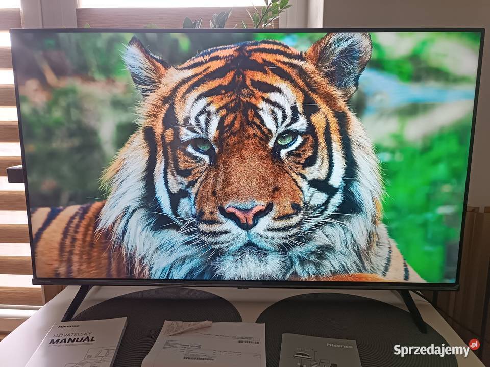 TV gwarancja 31032027 LED 4K HISENSE 43A6N 43 4K LED Libiąż