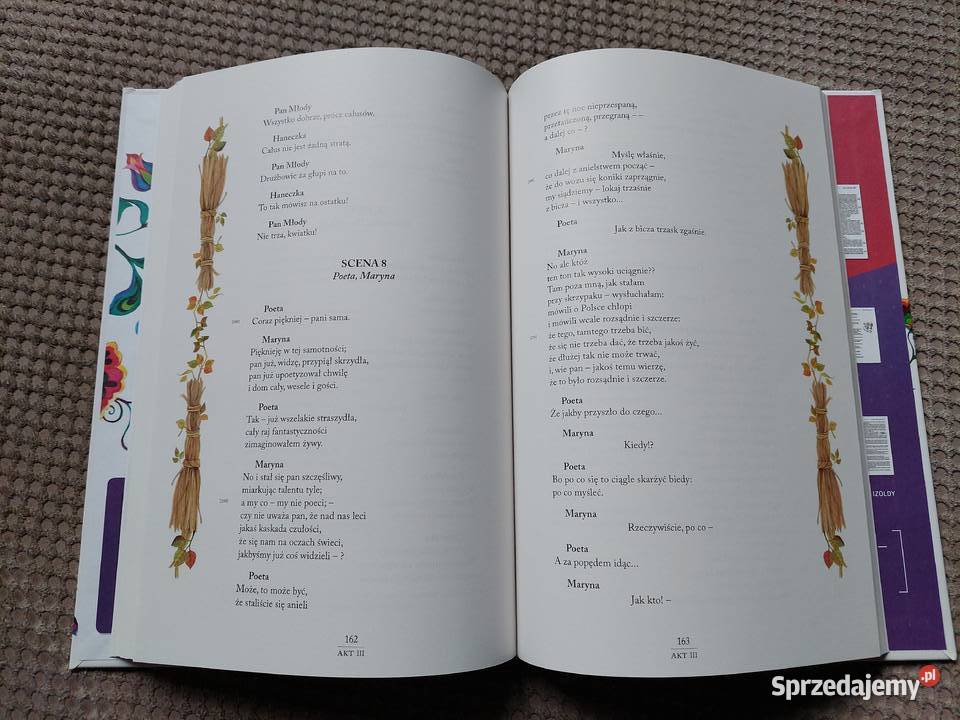 nowa WESELE Stanisław Wyspiański twarda Proza i poezja Kraków