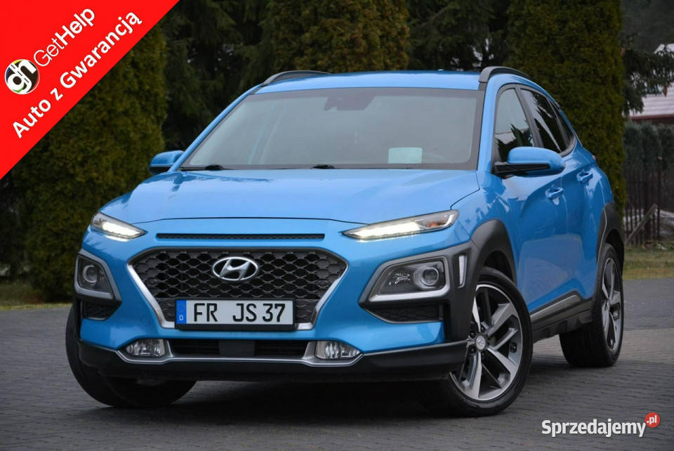 Hyundai Kona Full Led Navi Skóry Krell Kamera Wentylacja Head UP Radar ACC…