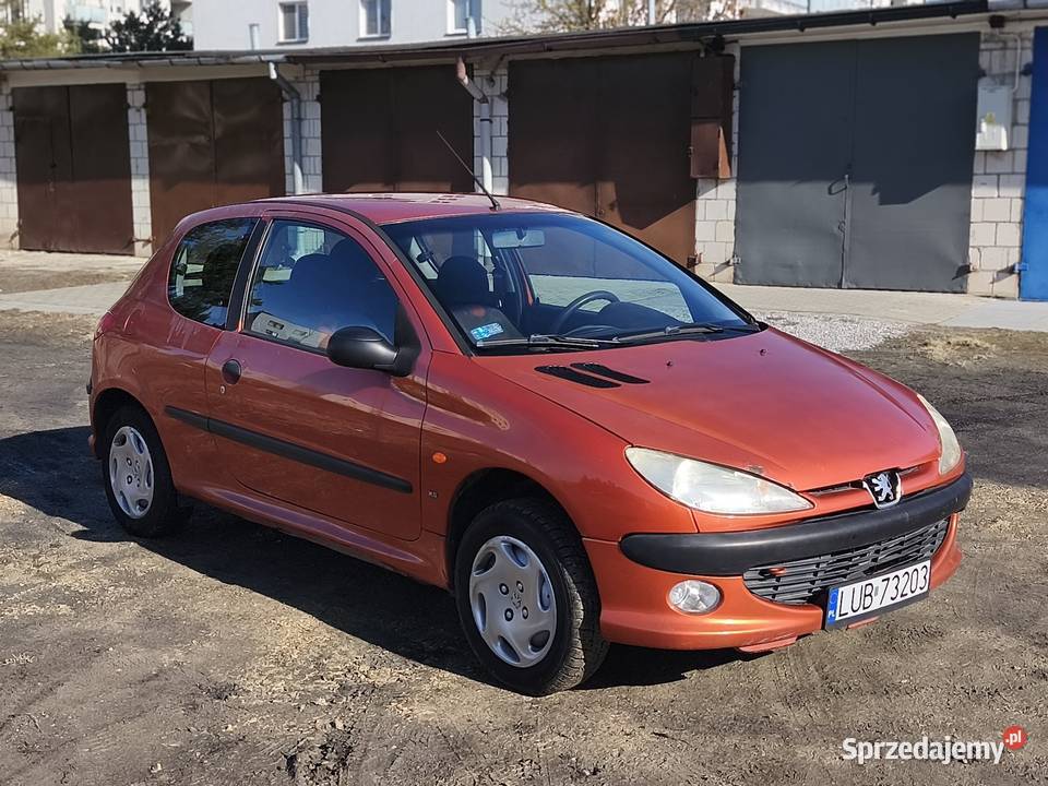Peugeot 206 14 benzyna 75 koni 228 przebiegu lubelskie Łuków
