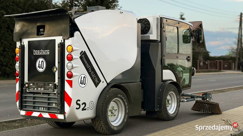 Zamiatarka Elektryczna Boschung S20 Urban nowa 1cm3