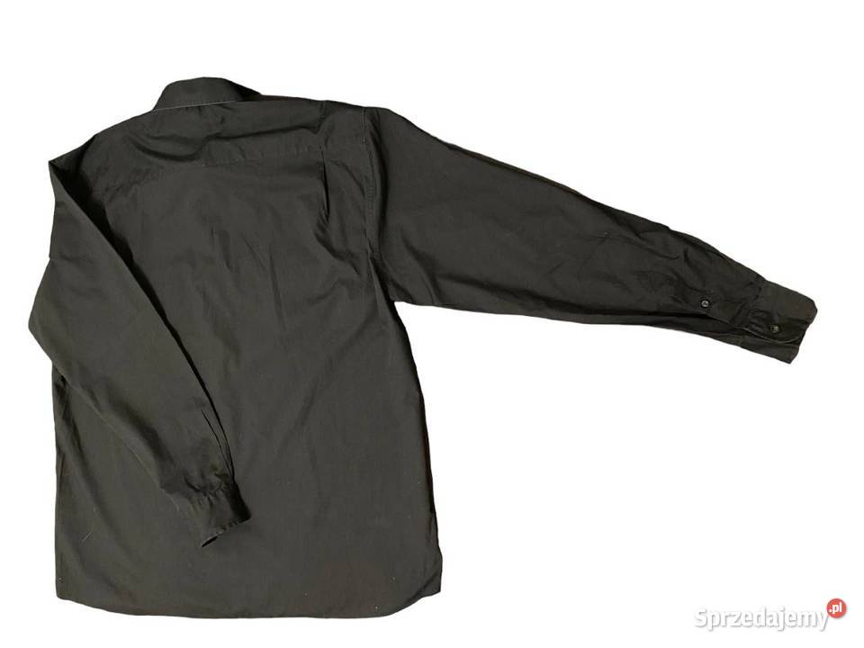 Czarna męska koszula Garant