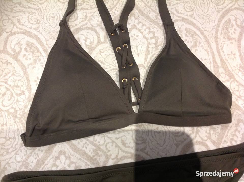 Bikini Strój Kąpielowy JENNYFER L Khaki NOWY Moda i Styl Nowa Sól