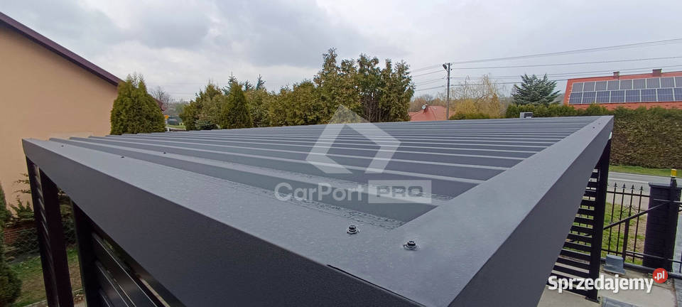 CarPort PREMIUM wiata samochodowa 6x6 antracyt Sprzedaż Katowice