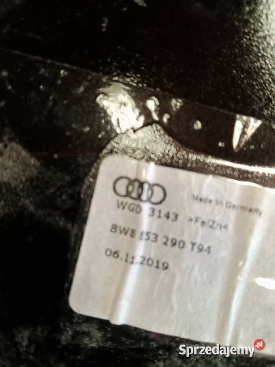 AUDI A5 8W LISTWA OSŁONA SŁUPKA DRZWI PRAWA 8290 Rakoniewice