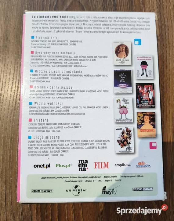 Kolekcja 7 filmów DVD Luis Buuel Wspaniałe i Szczyrk