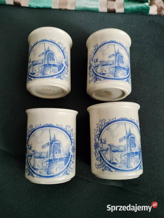 Zestaw kubki Tułowice wiatraki PRL sprzedam