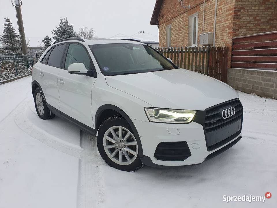Audi Q3 Lift 20Tdi Quattro 2017r serwisowany w ASO podlaskie Ciechanowiec