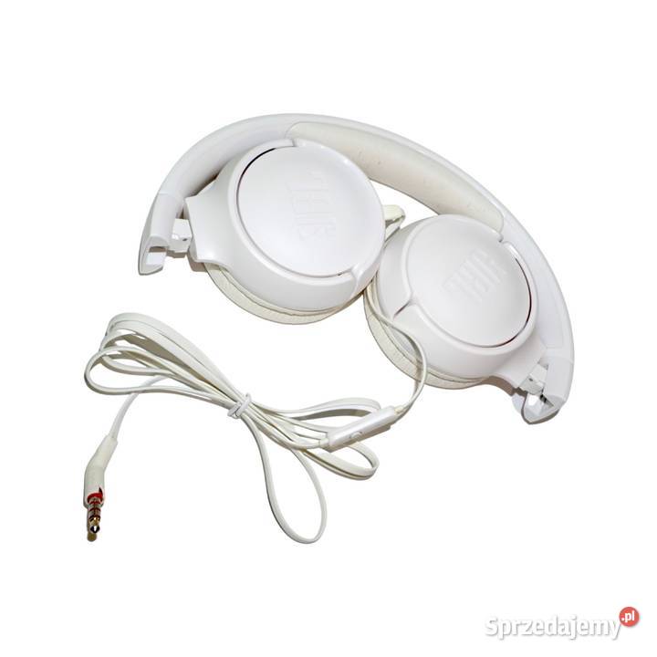 Słuchawki JBL TUNE 500 PIK białe white