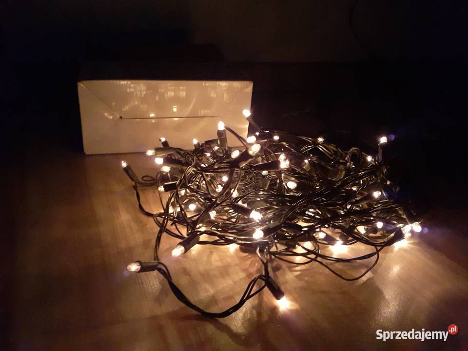 łańcuch lampek lampki świetlne biały Gdańsk sprzedam