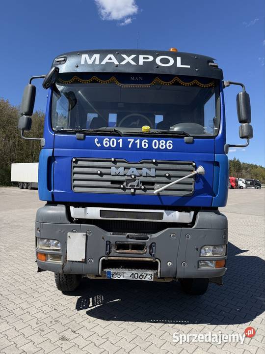 MAN TGA 41480 euro 3 2006 8x6 wywrtoka 3 stronna manualna