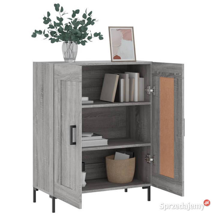 Szafka szary dąb sonoma 695x34x90 materiał
