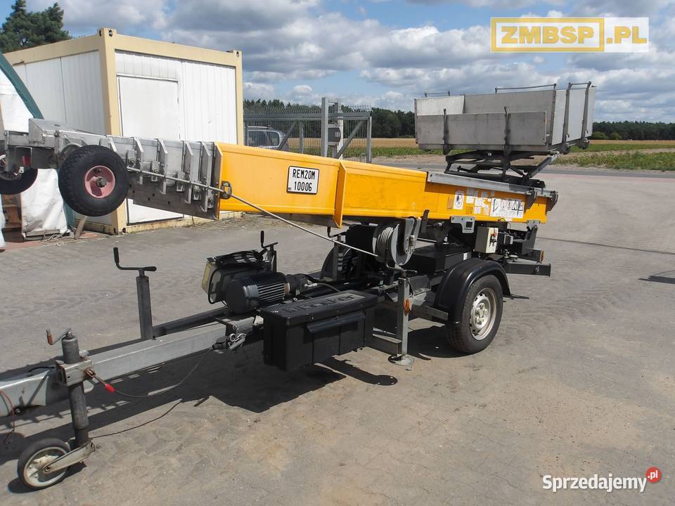 Winda towarowa drabina dekarska Bcker Junior Pleszew