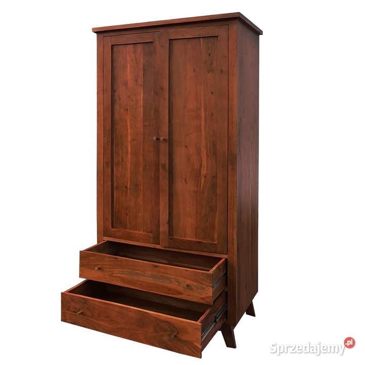 Szafa drewniana BONN 100 z szufladami z akacji Lublin sprzedam