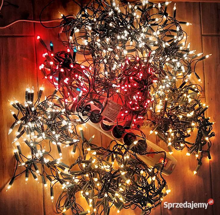 stare lampki choinkowe małopolskie