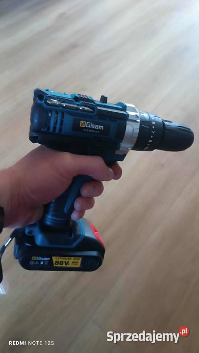 Wkrętarka akumulatorowa Gisam 253 2 biegi 2x Wiertarki i wkrętarki
