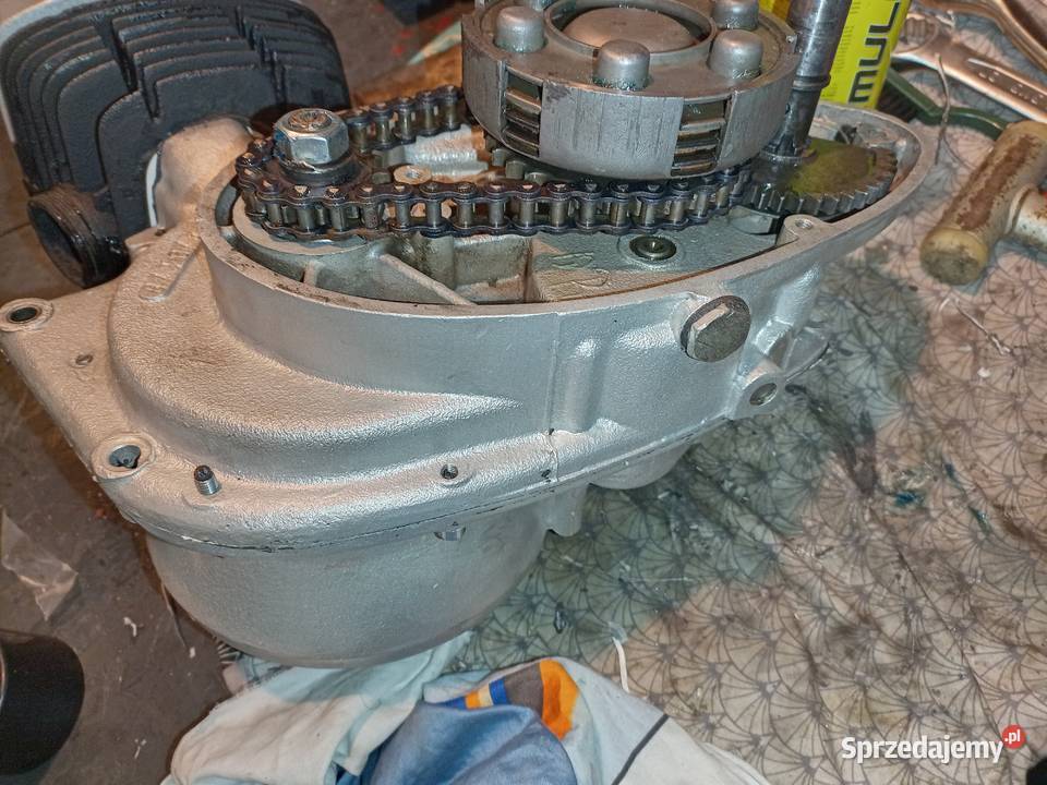 Silnik wsk 125 kapitalnym remoncie Części i akcesoria motocyklowe podkarpackie Frysztak