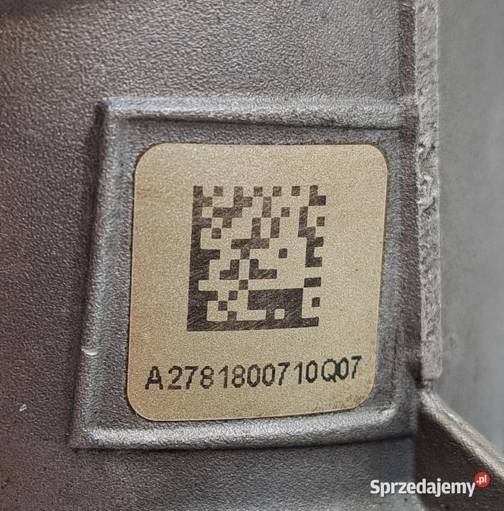 A2781800710 Podstawa Filtra Oleju Mercedes M278