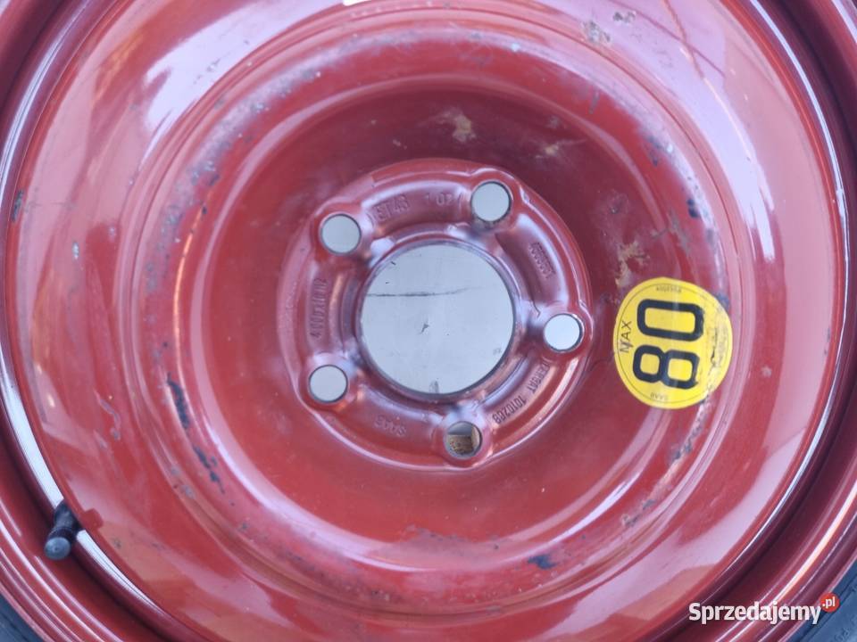 Saab 95 95 I KOŁO DOJAZDOWE dojazdówka 11570 R16 Rudka