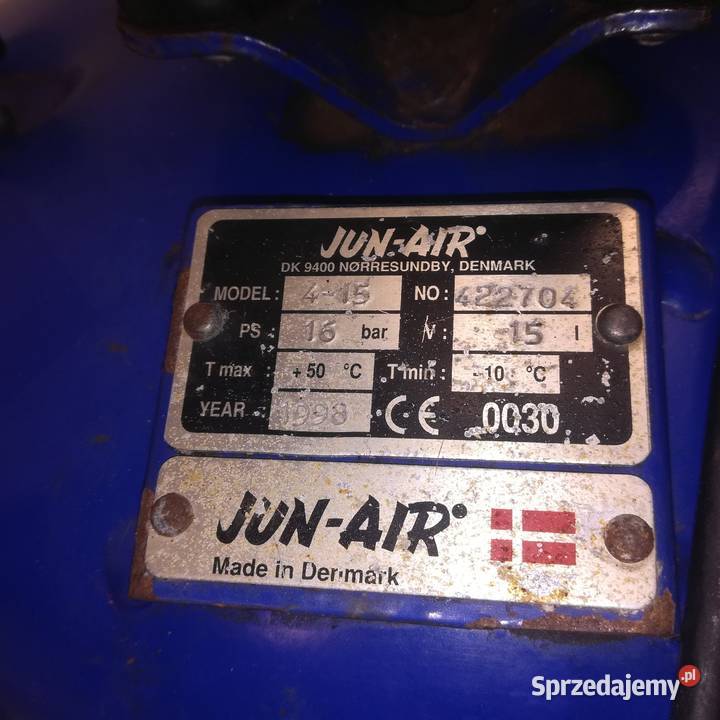 Kompresor sprężarka Jun air super cicha 230V Dom i Ogród Nowa Sól