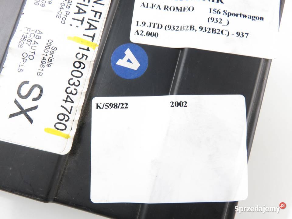 KLIMATRONIK ALFA ROMEO 156 1560334760 osobowe małopolskie