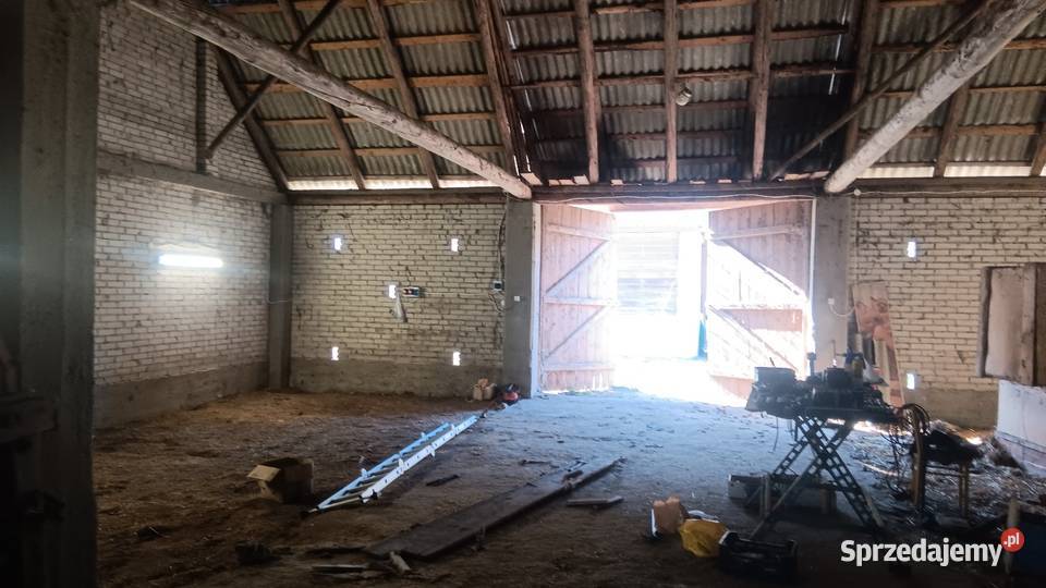 Stodoła na magazyn 1313 podlaskie Zastocze