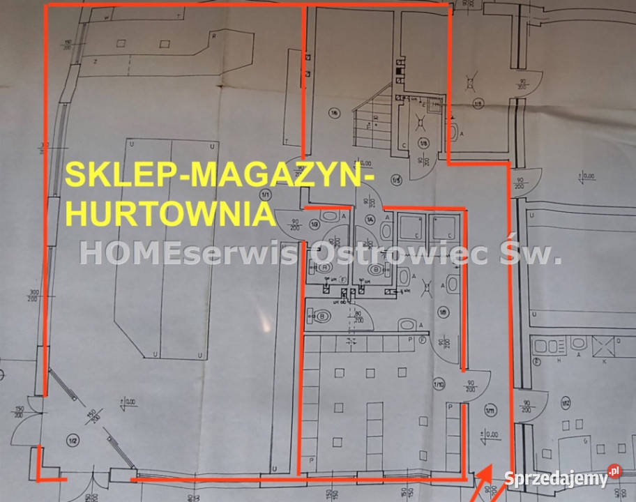 Lokal 400m2 Ostrowiec Świętokrzyski Wynajem