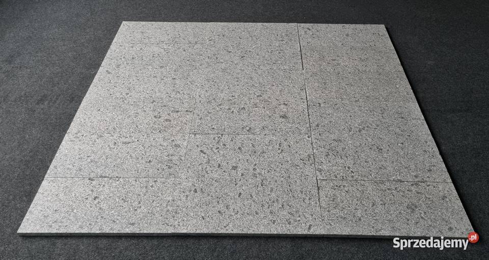 PŁYTKI GRANITOWE PŁOMIENIOWANE STEEL GREY Bielawa