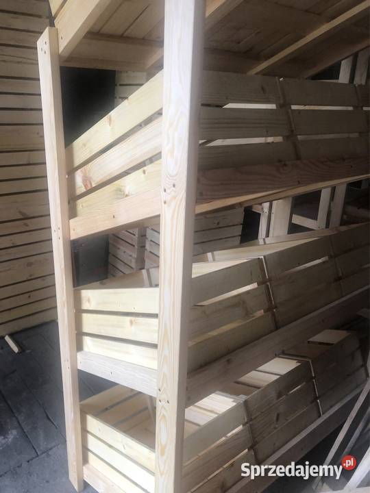 Regał do spiżarni sklepowy ekspozytor 133x65x200 sprzedam