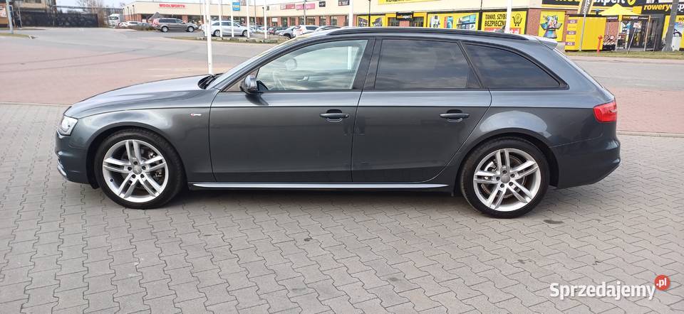 Audi A4 Avant 2014 Sline Kombi światła LED