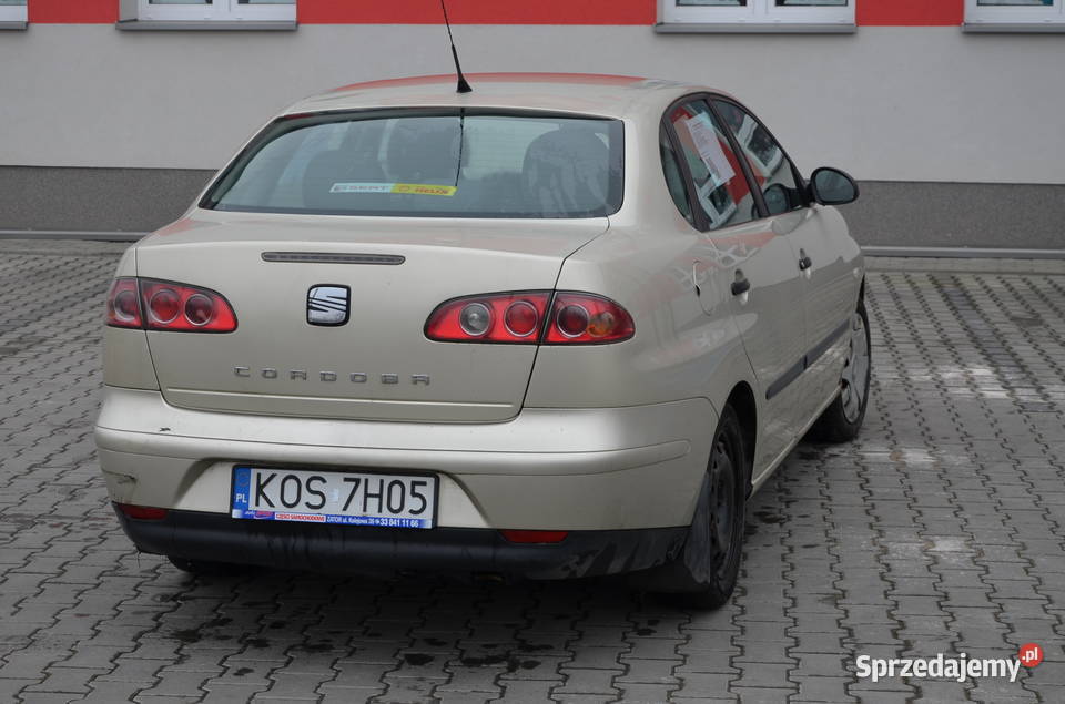 SEAT CORDOBA 122006 14 16v lpg brc 1 właściciel Zator sprzedam